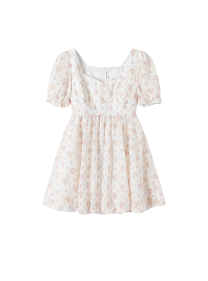 Satin Casket Floral Charm