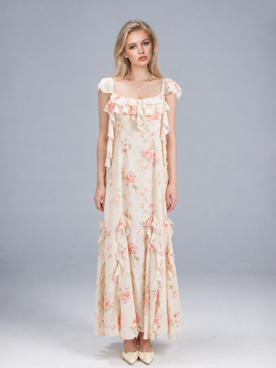 ÉMRUVIO Citrus Riverside Dress