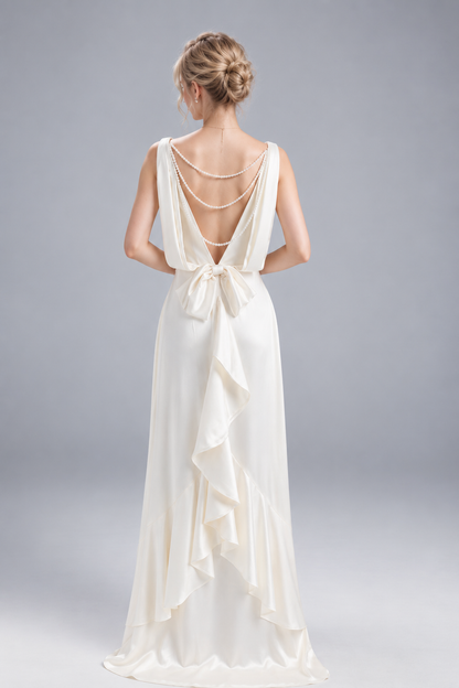 Lorean Soft Satin Dress