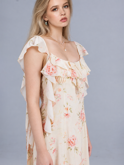ÉMRUVIO Citrus Riverside Dress