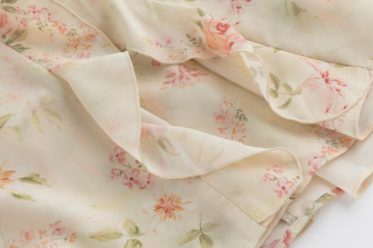 ÉMRUVIO Whispers of Rose Dress