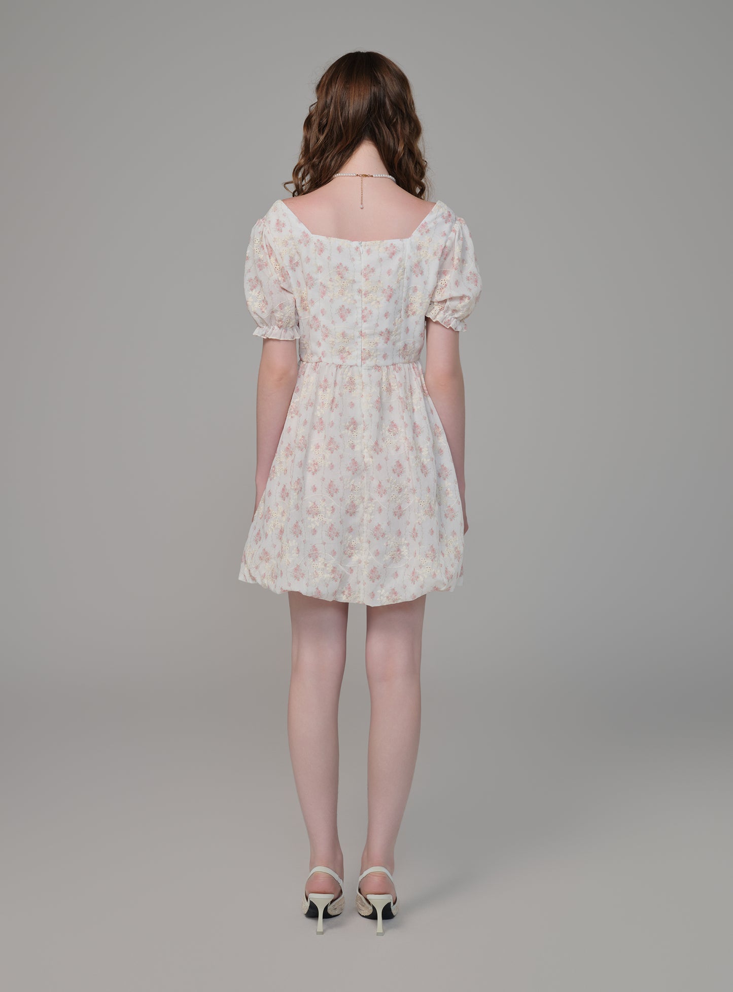 Satin Casket Floral Charm